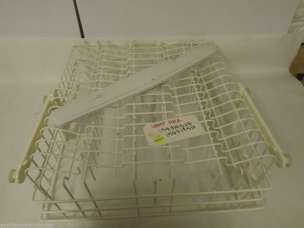 FRIGIDAIRE DISHWASHER 154319524 154319510 UPPER RACK USED