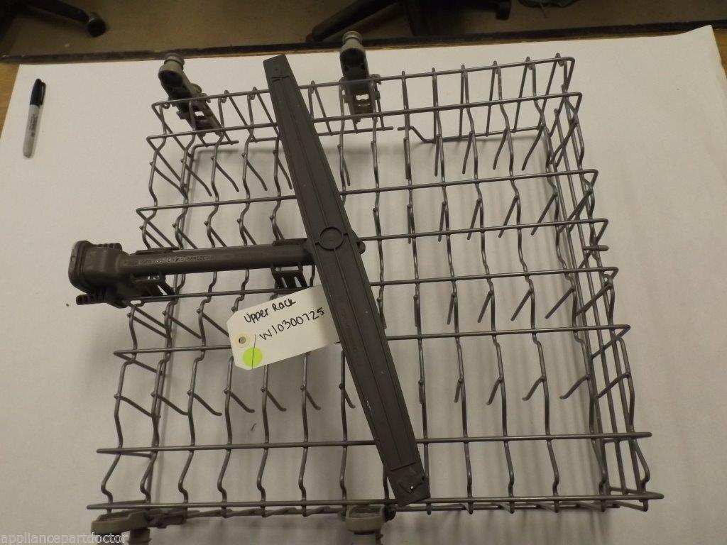 WHIRLPOOL DISHWASHER W10300725 UPPER RACK  USED