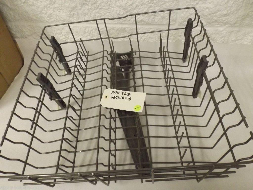 MAYTAG WHIRLPOOL DISHWASHER W10240140 UPPER RACK  USED