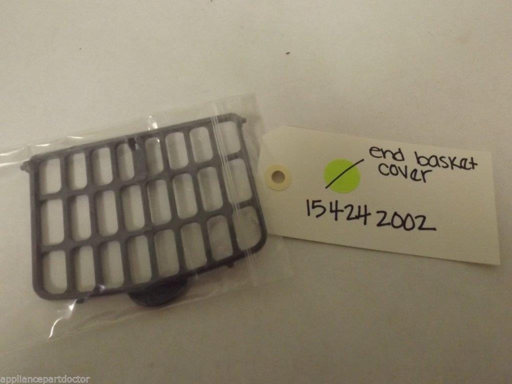 FRIGIDAIRE DISHWASHER 154424303 SIDE BASKET COVER END USED