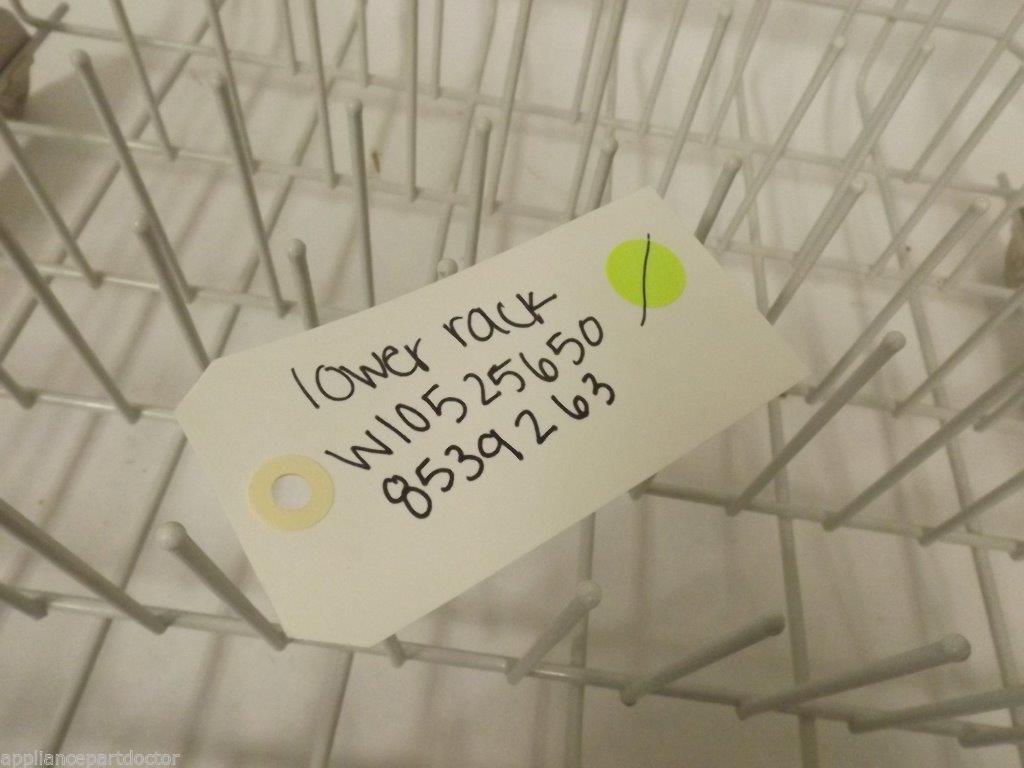KITCHEN AID DISHWASHER W10525650 8539263 LOWER RACK USED