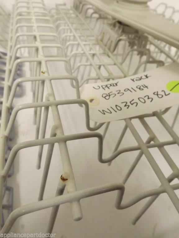 KENMORE DISHWASHER 8539184 W10350382 UPPER RACK  USED