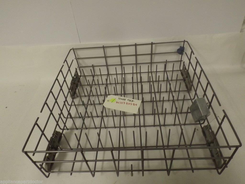 WHIRLPOOL DISHWASHER W10380384 LOWER RACK USED