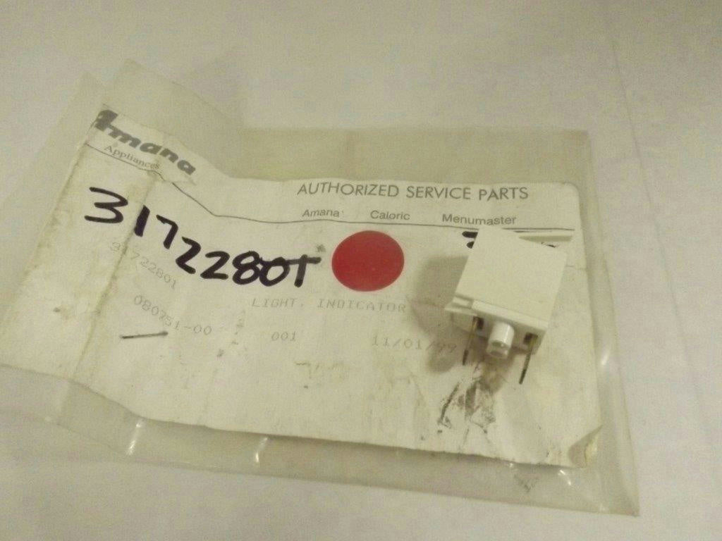AMANA WHIRLPOOL STOVE 31722801 903115  INDICATOR LIGHT NEW