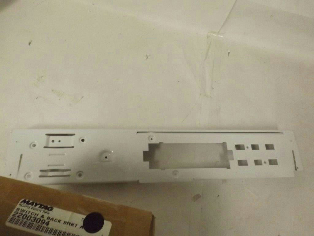 MAYTAG WHIRLPOOL WASHER 22003094 SWITCH & BACK BRKT  NEW