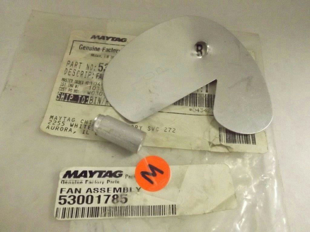 MAYTAG WHIRLPOOL MICROWAVE 53001785 FAN  NEW