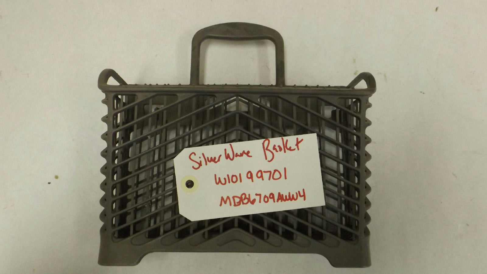 MAYTAG DISHWASHER W10199701 SILVERWARE BASKET USED