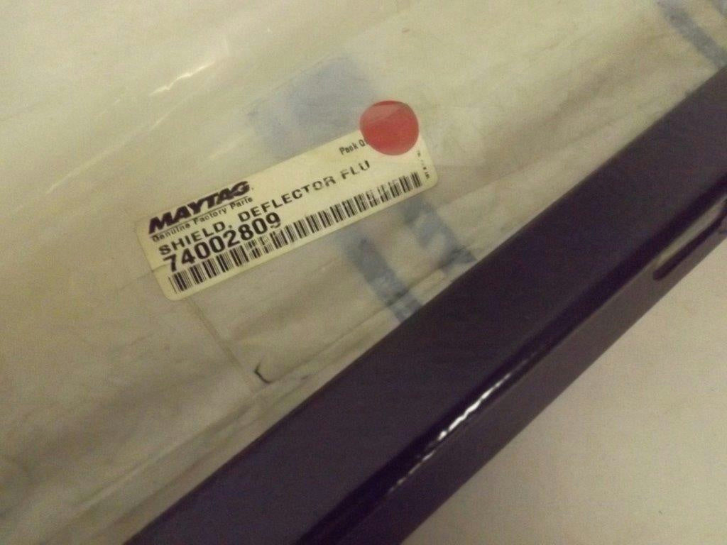 MAYTAG WHIRLPOOL STOVE 74002809 DEFLECTOR SHIELD NEW