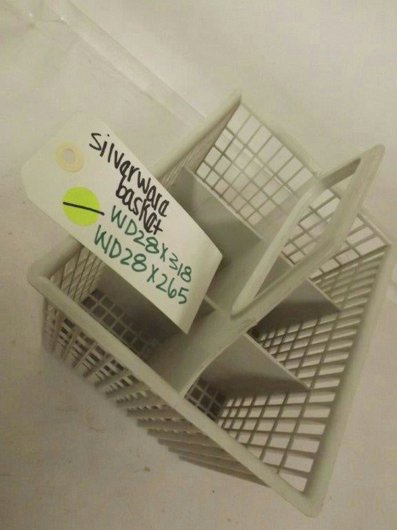 GENERAL ELECTRIC DISHWASHER WD28X318 WD28X265 SILVERWARE BASKET USED