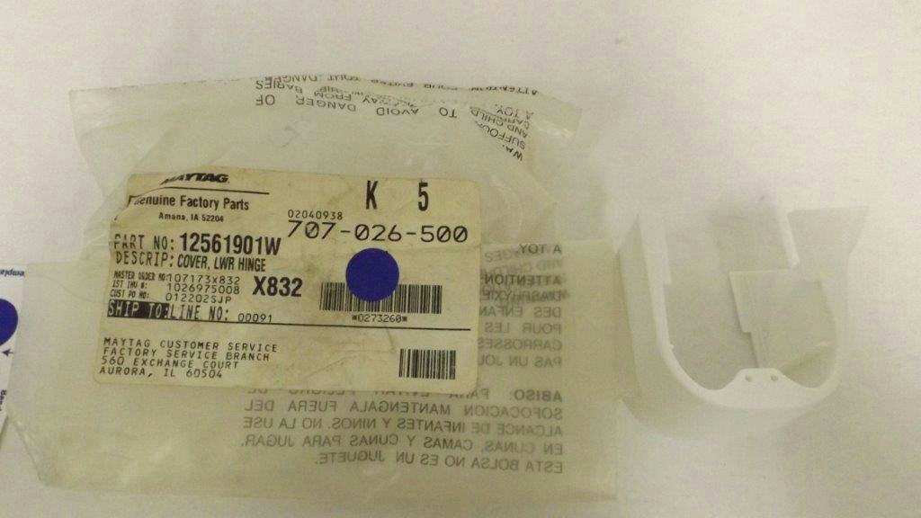MAYTAG WHIRLPOOL REFRIGERATOR 12561901W 8171004 LOWER COVER NEW