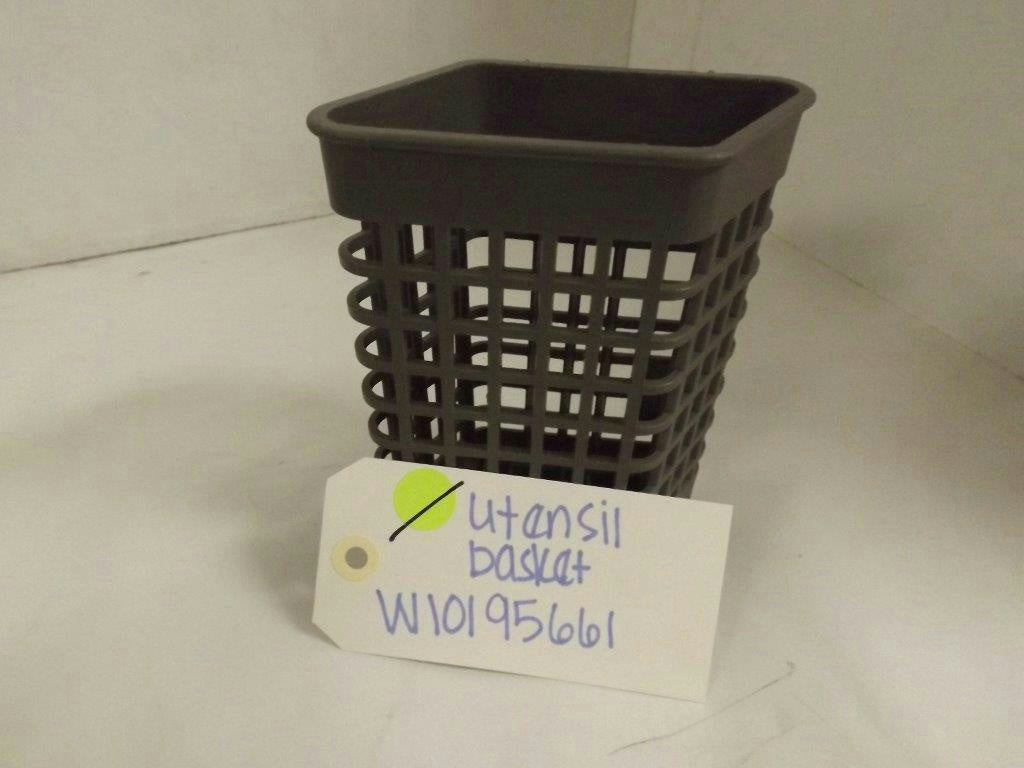 KITCHEN AID DISHWASHER W10195661 UTENSIL BASKET USED