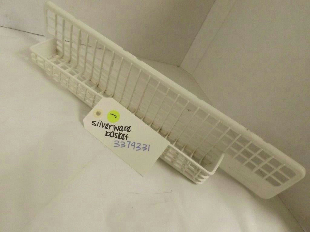 WHIRLPOOL DISHWASHER 3379331 SILVERWARE BASKET USED