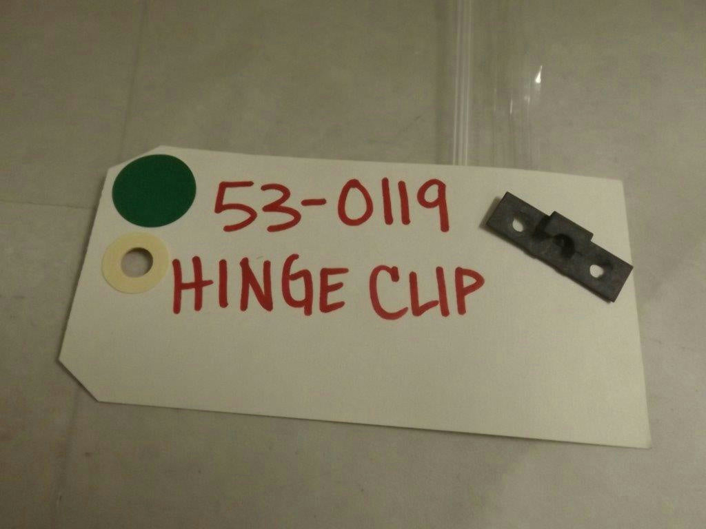 MAYTAG WHIRLPOOL DRYER 53-0119 HINGE CLIP NEW
