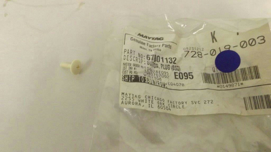 MAYTAG WHIRLPOOL  REFRIGERATOR  67001132 12246604 PLUG NEW