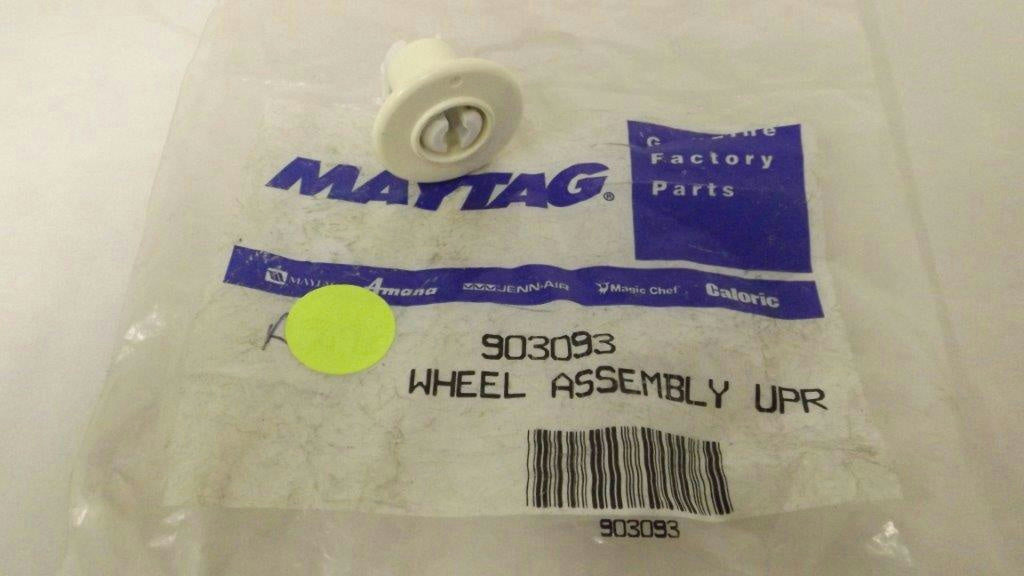 MAYTAG WHIRLPOOL DISHWASHER 909093 WHEEL ASSEMBLY NEW