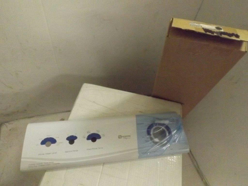 MAYTAG WHIRLPOOL WASHER 22003303 CONTROL PANEL (WHITE) NEW