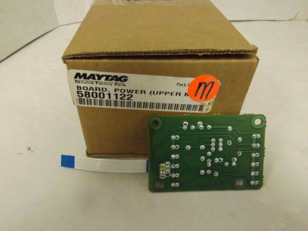 MAYTAG WHIRLPOOL JENNAIR MICROWAVE 58001122 POWER BOARD NEW
