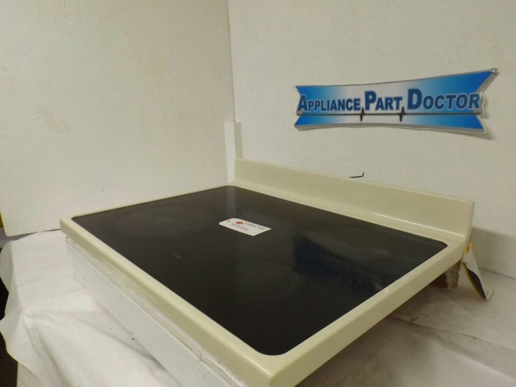 WHIRLPOOL STOVE 3196416 MAIN, TOP (OFF-WHITE) USED