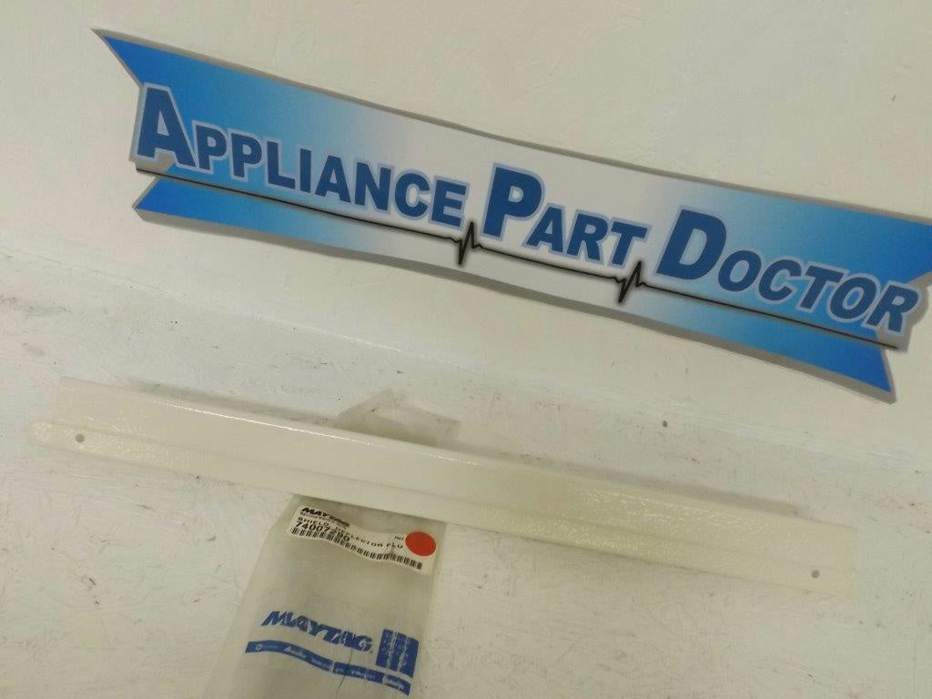 MAYTAG WHIRLPOOL STOVE 74007290 DEFLECTOR SHIELD FLUE (BSQ) NEW