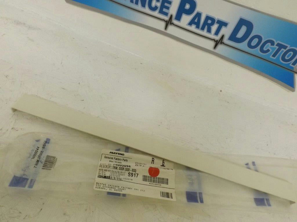 MAYTAG WHIRLPOOL STOVE 74005044  DOOR TRIM SIDE (BSQ) NEW