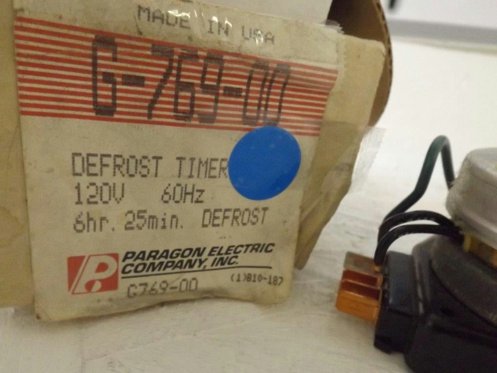 ROBERTSHAW REFRIGERATOR G-769-00 DEFROST TIMER NEW