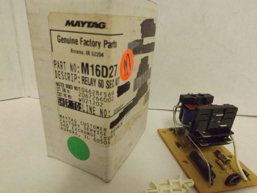 MAYTAG WHIRLPOOL AMANA MICROWAVE M16D27 RELAY KIT NEW