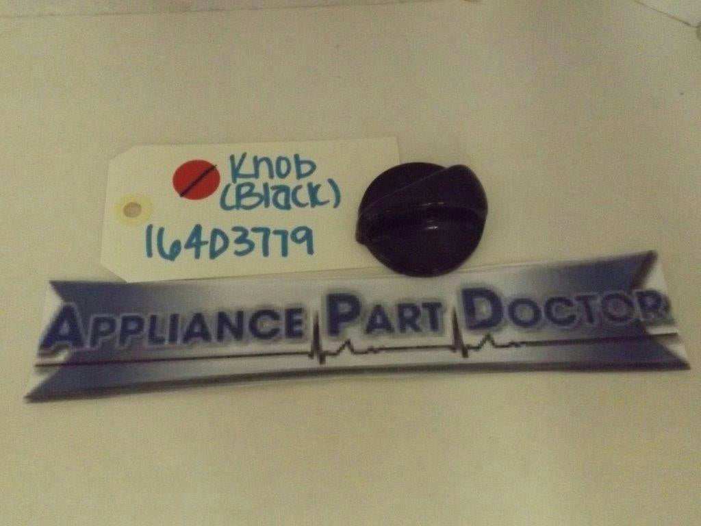 GENERAL ELECTRIC STOVE 164D3779 KNOB (BLACK) USED