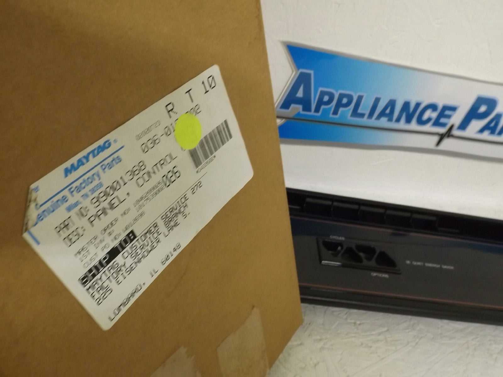 MAYTAG WHIRLPOOL DISHWASHER 99001368 CONTROL PANEL NEW