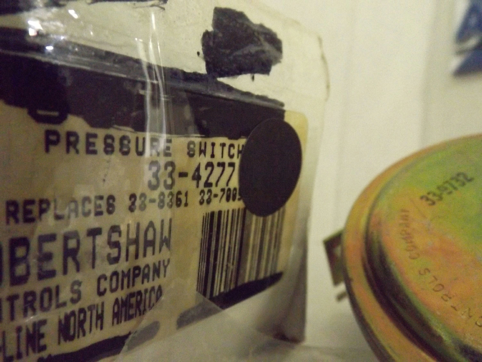 ROBERTSHAW WHIRLPOOL WASHER 33-4277 PRESSURE SWITCH KIT NEW