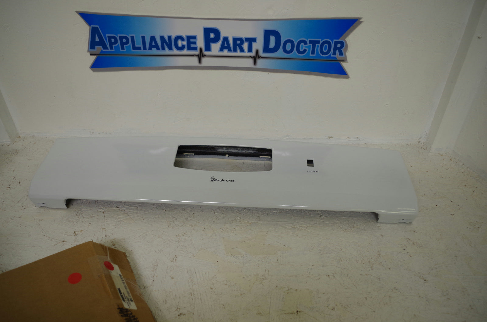 MAYTAG WHIRLPOOL STOVE 74010427 BKGD PANEL NEW