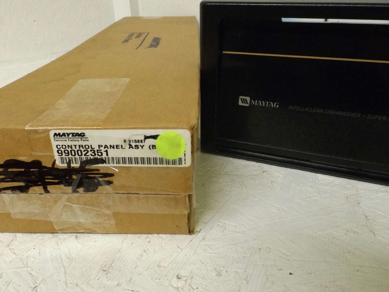 MAYTAG WHIRLPOOL DISHWASHER 99002351 TOUCHPAD (BLK) NEW