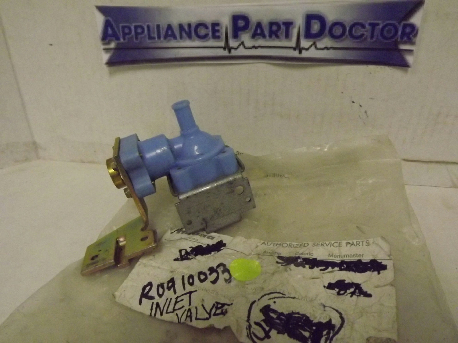 AMANA MAGIC CHEF DISHWASHER R0910033 WATER INLET VALVE NEW