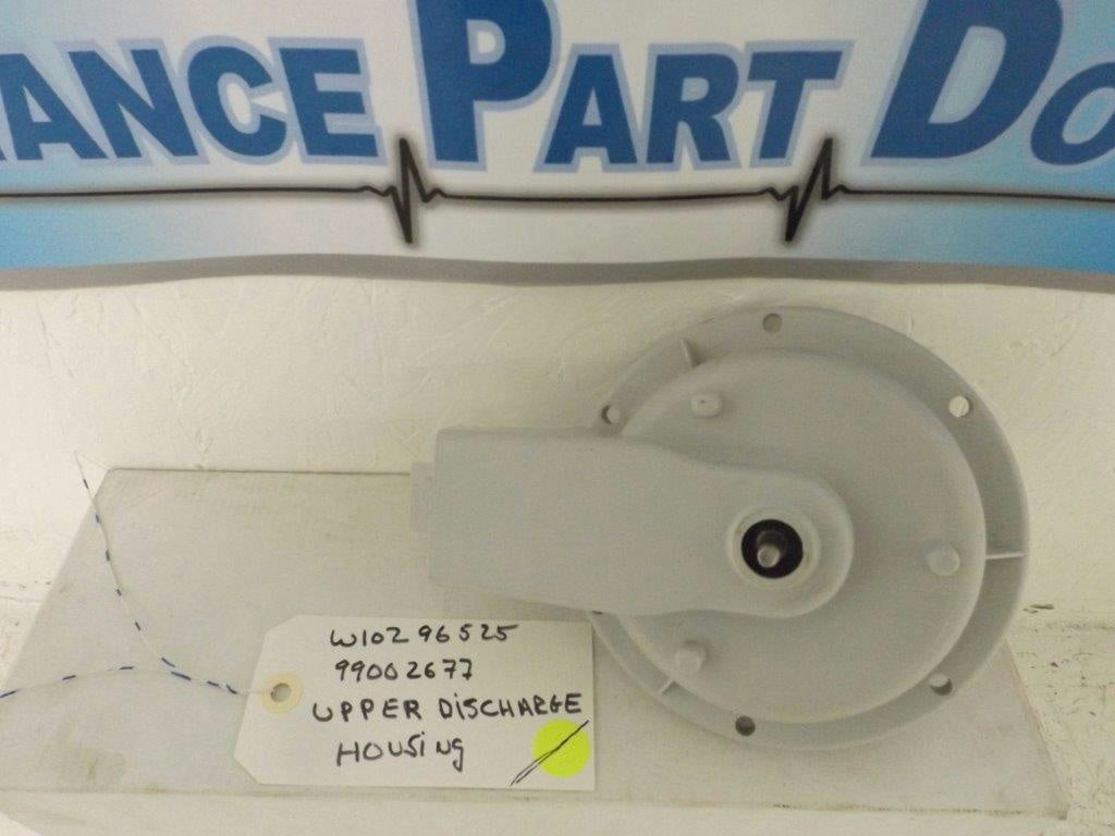 MAYTAG AMANA DISHWASHER W10296525 99002677 UPPER DISCHARGE HOUSING USED