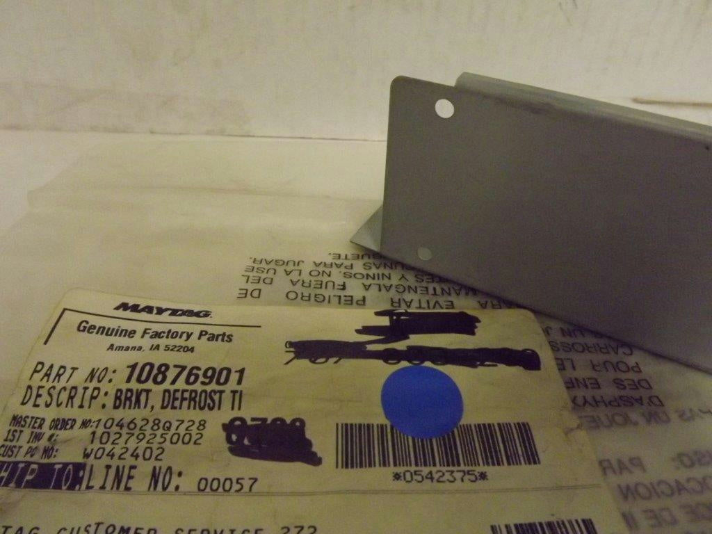 MAYTAG WHIRLPOOL REFRIGERATOR 10876901 DEFROST TIMER BRACKET NEW