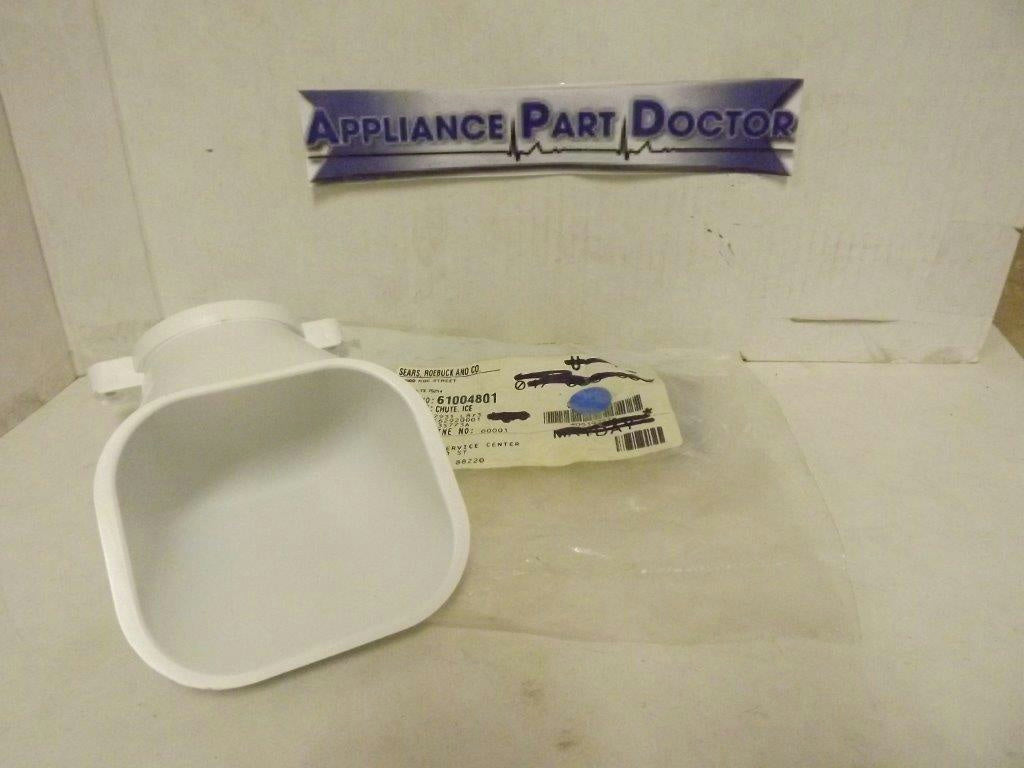 MAYTAG WHIRLPOOL REFRIGERATOR 61004801 ICE CHUTE NEW