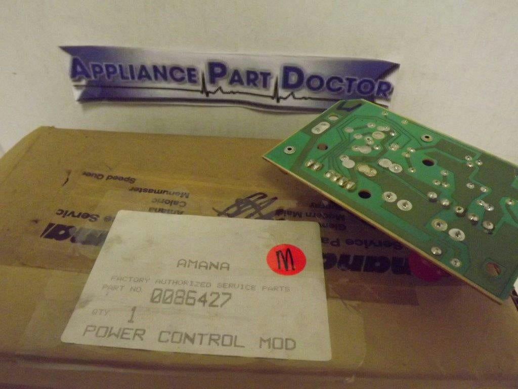 AMANA WHIRLPOOL MICROWAVE 0086427 CIRCUIT BOARD & TIMER NEW