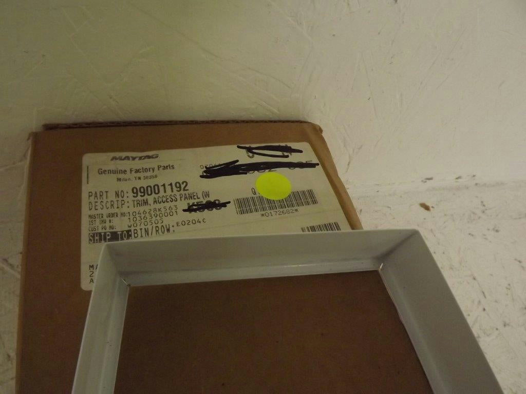 MAYTAG WHIRLPOOL DISHWASHER 99001192 ACCESS PANEL TRIM (WHT) NEW