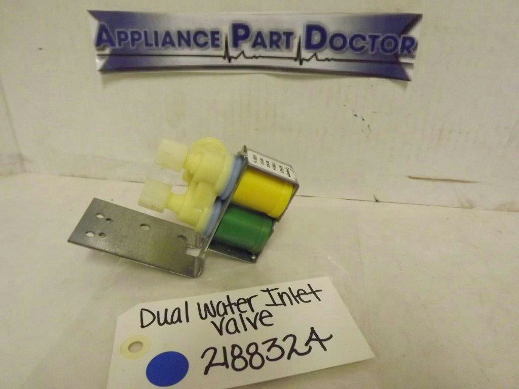 MAYTAG WHIRLPOOL REFRIGERATOR 2188324 DUAL WATER INLET VALVE NEW