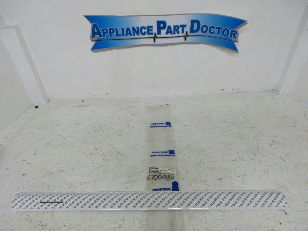 MAYTAG WHIRLPOOL REFRIGERATOR 67004554 FRONT PANTRY TRIM NEW