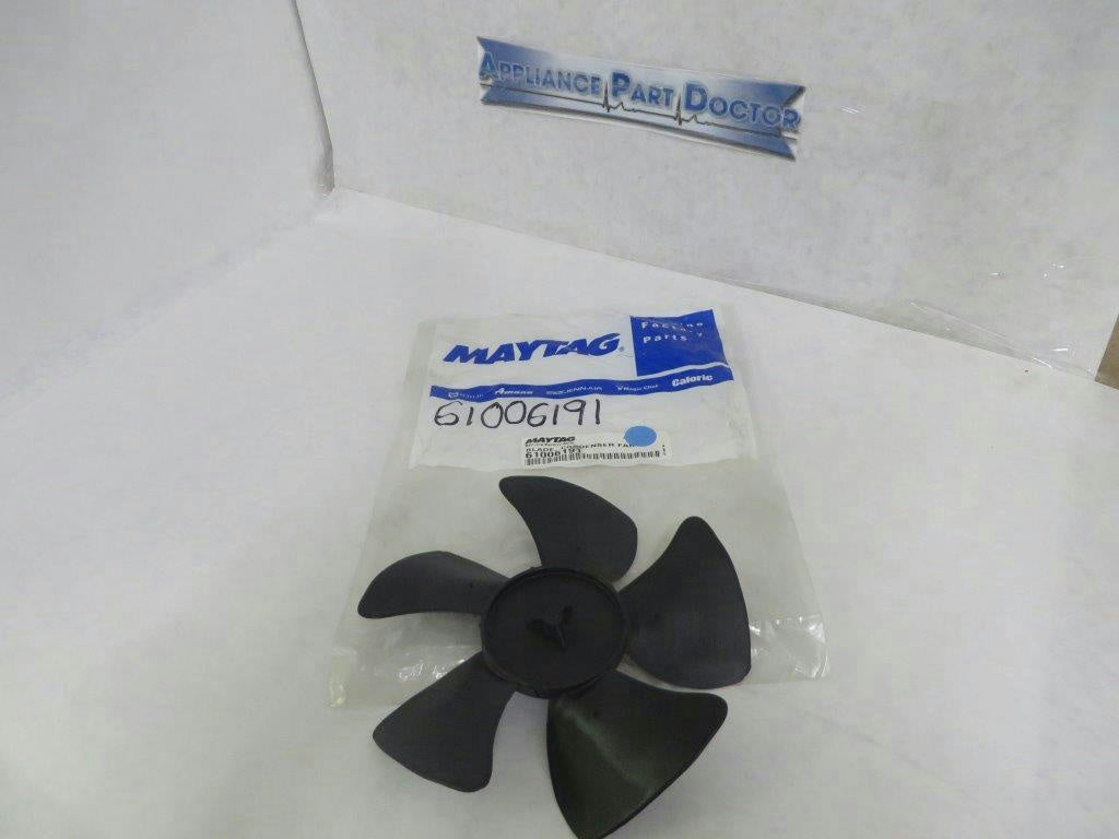 MAYTAG WHIRLPOOL REFRIGERATOR 61006191 CONDENSER FAN BLADE (BLK) NEW