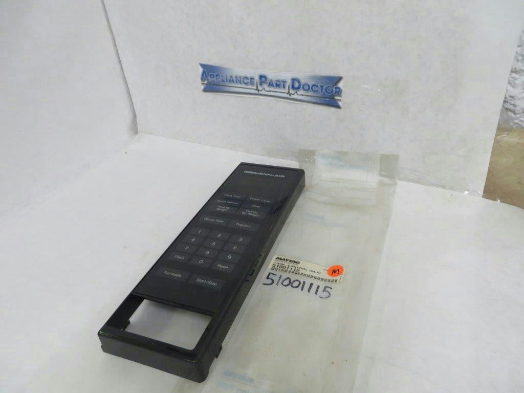 MAYTAG WHIRLPOOL MICROWAVE 51001115 CONTROL TRIM (BLK) NEW