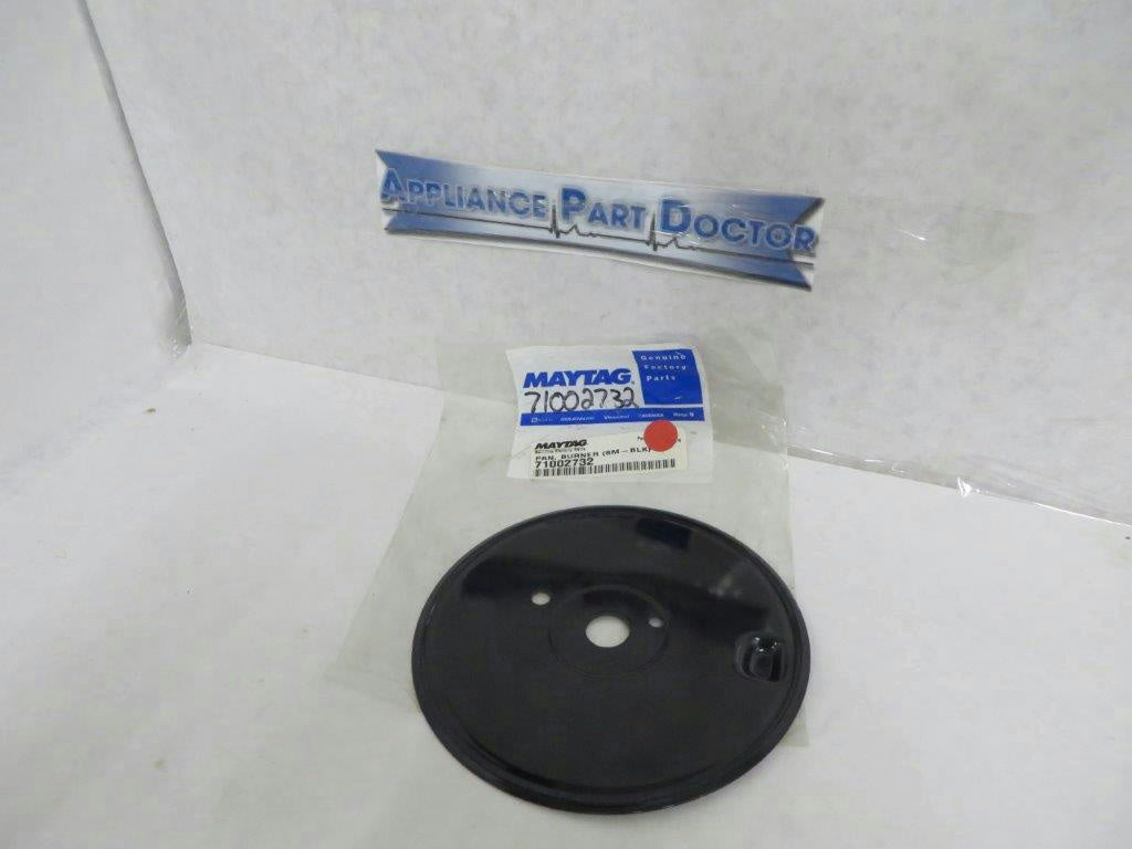 MAYTAG WHIRLPOOL STOVE 71002732 BURNER PAN (SM-BLK) NEW