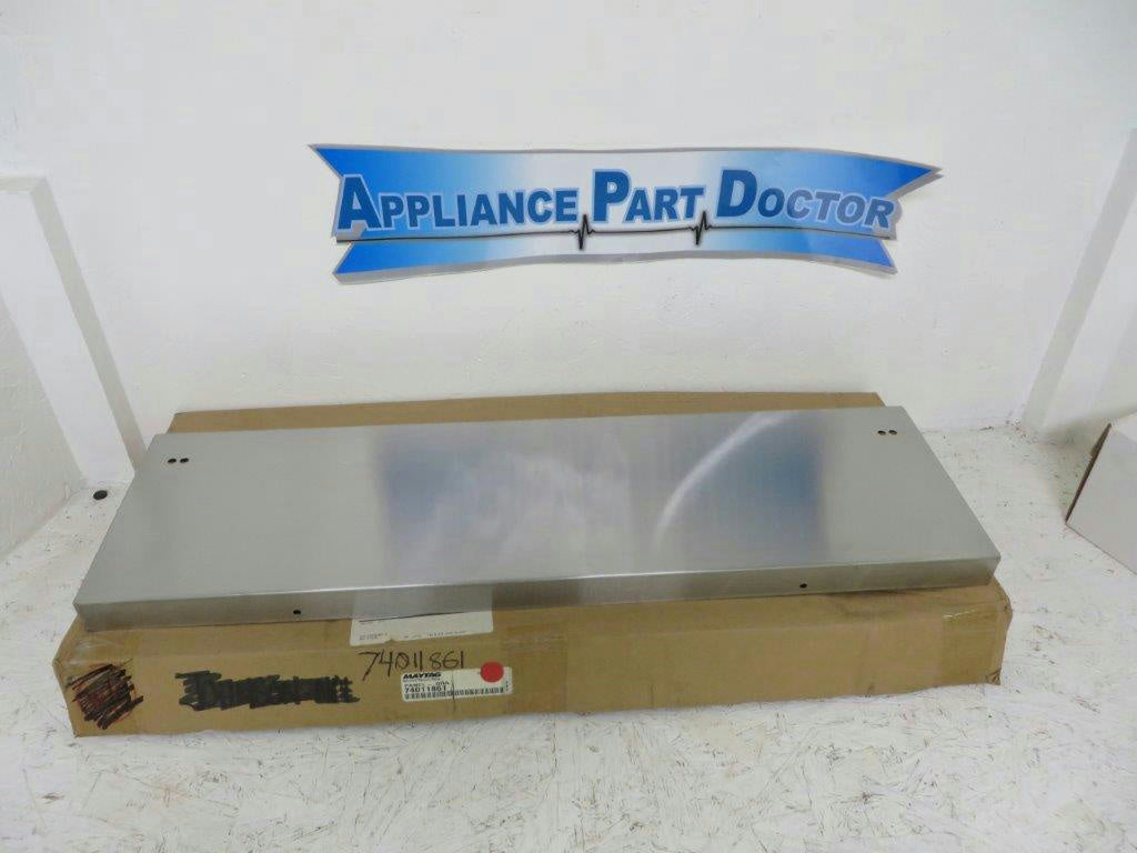 MAYTAG WHIRLPOOL STOVE 74011861 DRAWER PANEL (STNLS) NEW