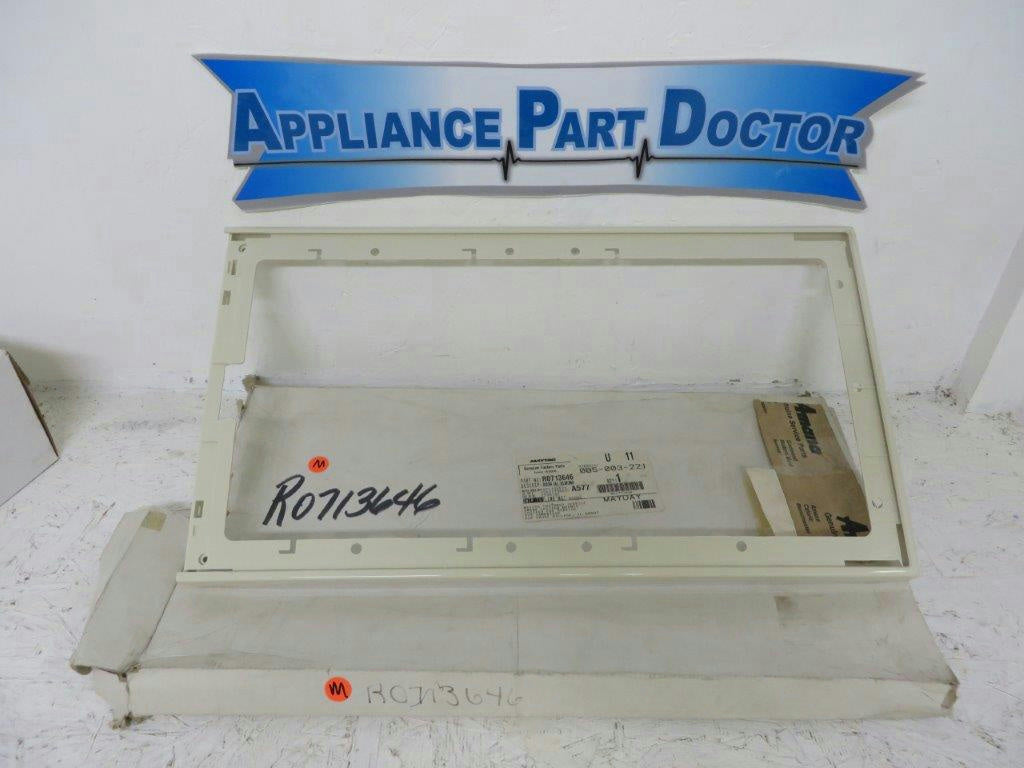MAYTAG WHIRLPOOL MICROWAVE R0713646 DOOR (ALMD) NEW