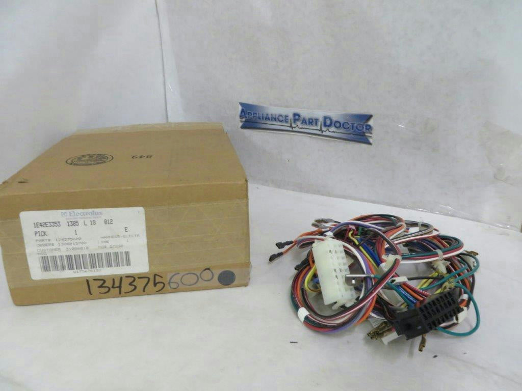 ELECTROLUX GE WASHER 134375600 WIRE HARNESS NEW