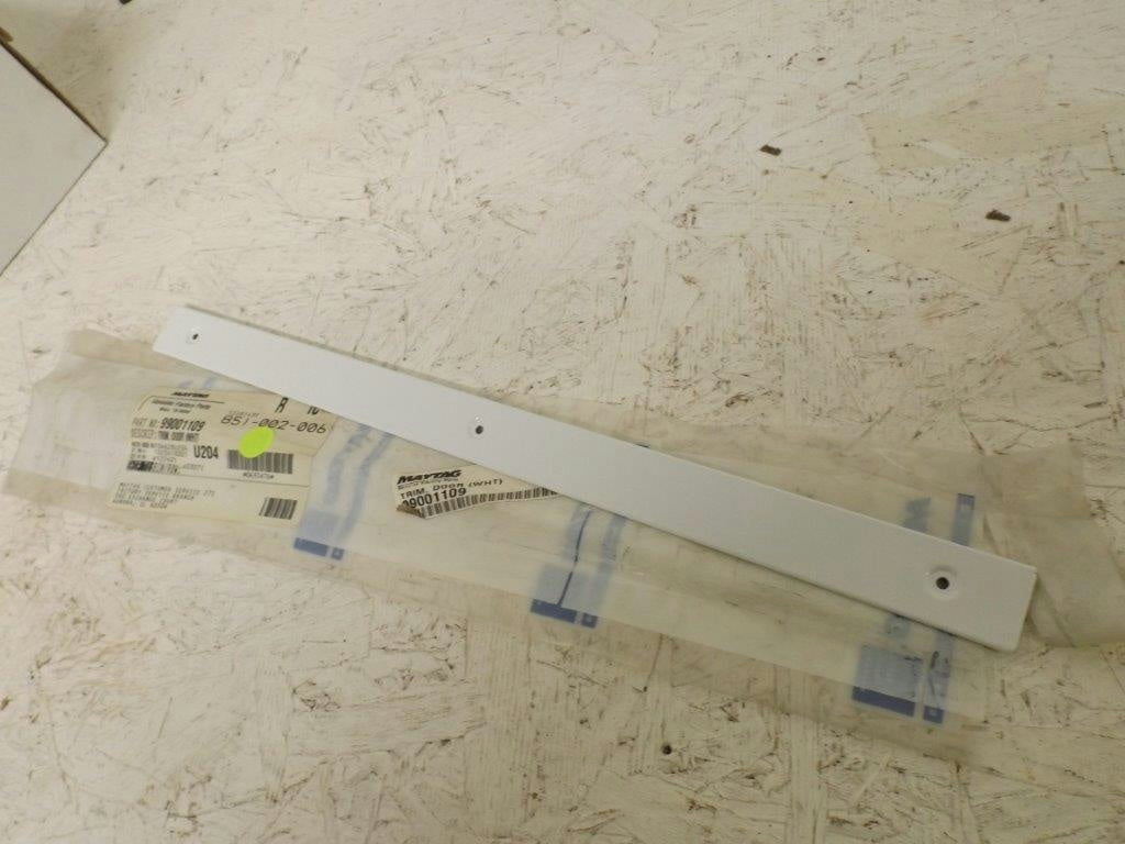 MAYTAG WHIRLPOOL DISHWASHER 99001109 DOOR TRIM (WHT) NEW