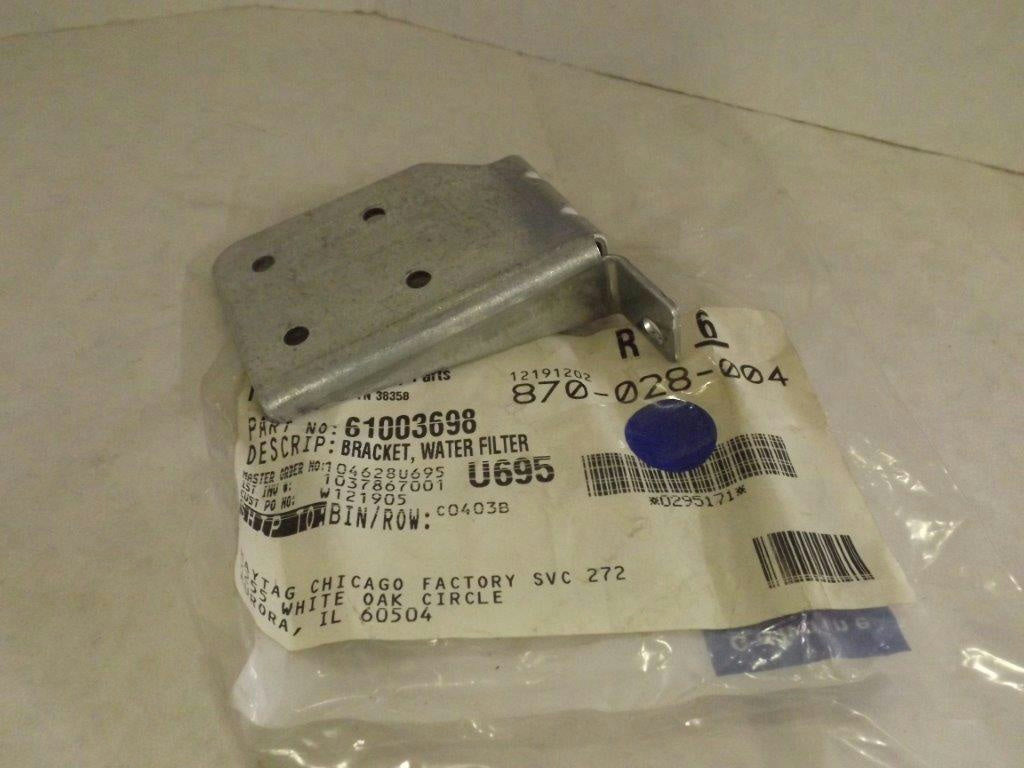 MAYTAG WHIRLPOOL REFRIGERATOR 61003698 WATER FILTER BRACKET NEW