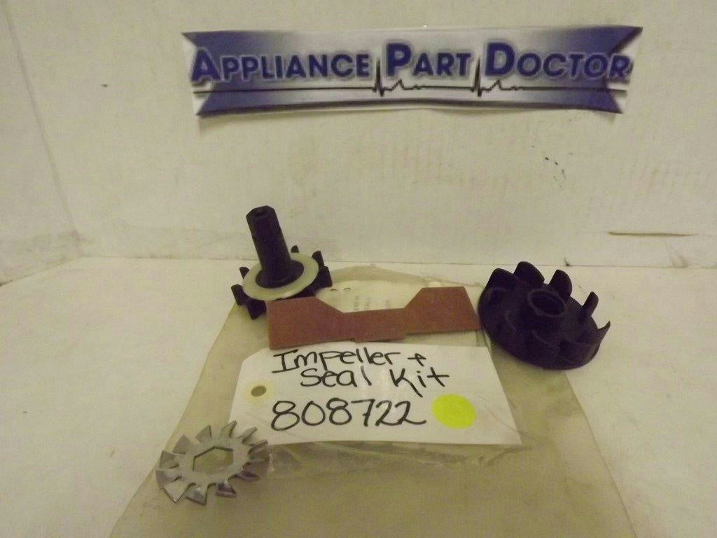 MAYTAG WHIRLPOOL DISHWASHER 808722 IMPELLER & SEAL KIT NEW