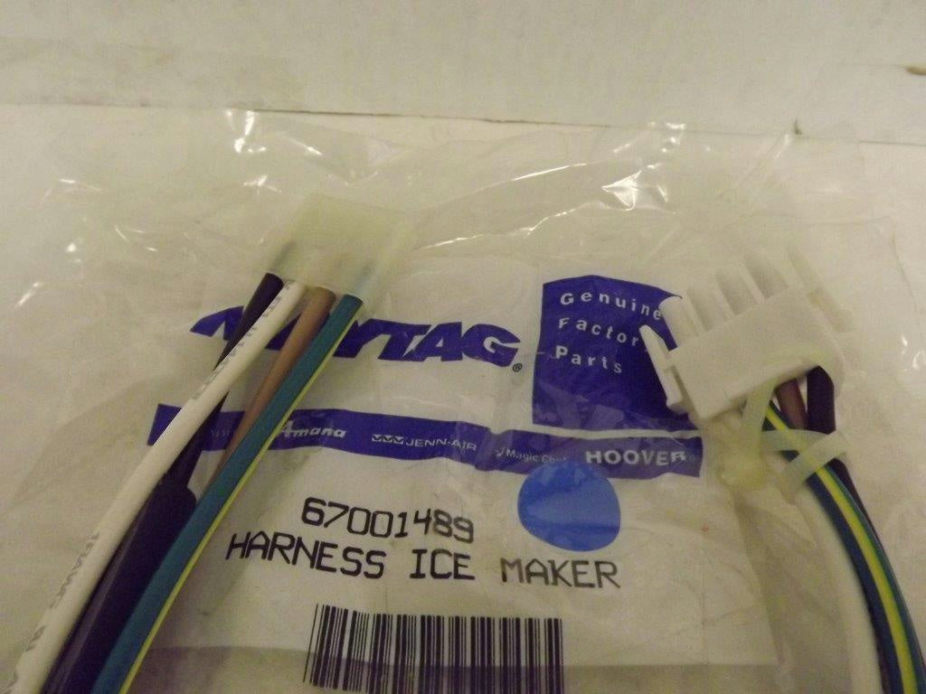 MAYTAG WHIRLPOOL REFRIGERATOR 67001489 ICE MAKER HARNESS NEW