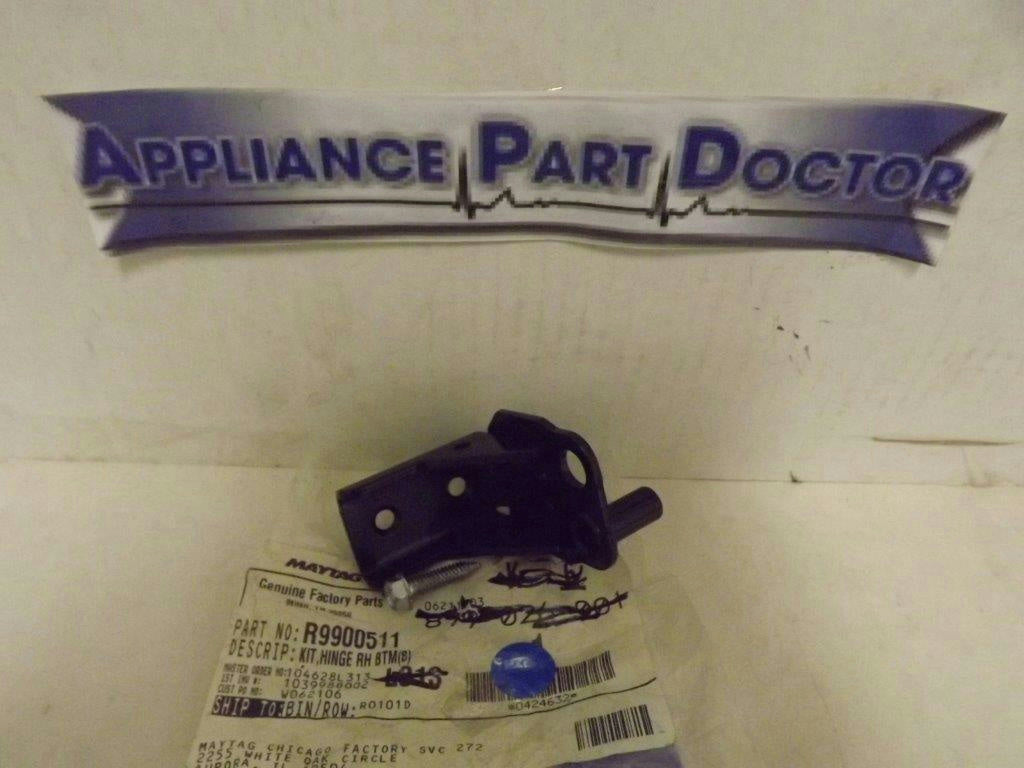 MAYTAG WHIRLPOOL REFRIGERATOR R9900511 BOTTOM HINGE KIT (RT) NEW